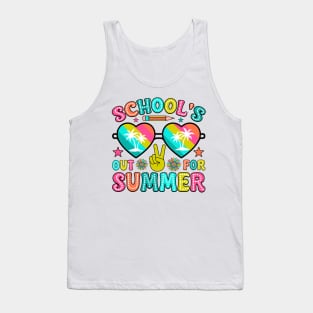 Schools Out For Summer Shirt, Happy Last Day Of School Shirt, Summer Holiday Shirt, End Of the School Year Shirt, Classmates Matching Tank Top